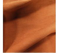 Tissu d'ameublemt velours 570 g/m² STARSKY laize 140 cm orange