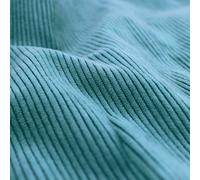 Linnea Tissu Velours côtelé Polyester uni Starsky Vert Canard