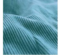 Linnea Tissu Velours côtelé Polyester uni Starsky Vert Canard