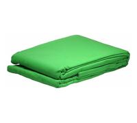 BRESSER Drap d'arrière-plan Y-9, vert chromakey (incrusté), 2.5x3m
