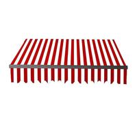 Tissu d'auvent rétractable de rechange pour auvent d'extérieur imperméable - Toile de protection solaire - Matériau de rechange pour une meilleure défense UV