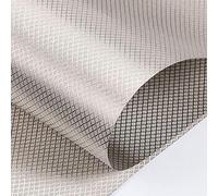 Tissu de Blindage EMF, Tissu Faraday Amélioré pour la Protection EMF RF RFID Tissu Anti Ondes Tissu de Blindage Faraday DIY Boite Faraday Blocage de Cuivre,silver-1m