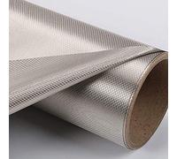 Tissu de blindage RF, Tissu Faraday conducteur for tente, protection contre les micro-ondes, RF, RFID, EMF, WiFi, argent, 1 à 10 m(6m)