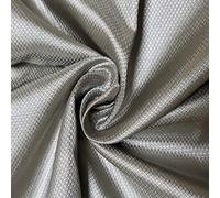 Tissu de blindage RF, Tissu Faraday EMF RFID EMI RF Blindage Argent 43 pouces x 1-10 m(5m)