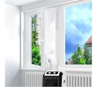Tissu De Calfeutrage Porte Fenêtres Climatiseur Mobile Kit Joint De Porte Fenêtre Climatisation Mobile Climatiseurs L'Arrêt D'Air Chaud Solide Facile À Installer anti échange fenêtre (5m)