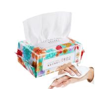 Tissu de coton,Serviettes en papier épaisses pour le visage, motif de perles | Mouchoirs hygiéniques, lingettes en coton sans danger pour les peaux sensibles, démaquillantes, adultes Eastuy