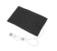 Tissu de coussin chauffant USB, réchauffeur pliable à chaleur rapide 5W | Élément chauffant USB en tissu Flexible, coussin chauffant rapide 5V/1A 5W 45-55 ℃ pliable pour bricolage écharpe gants tapis