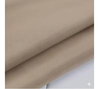 Tissu de doublure de 3 mètres de large de 150 cm. Utilisations : doublure, vestes, manteaux, jupes et tailleurs etc. (sable-camel)