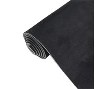 Tissu de doublure de toit de voiture en velours, taille 50x140cm for la réparation intérieure de bricolage(Black)