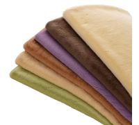 Tissu de Fausse Fourrure Épais Aspect Pelucheux Poilu Synthétique 10mm, Doux pour Peau, pour L'ameublement, Toiles de Fond Pourphotographie, Costumes, Tapis de Décor, 50x180cm (Color : Reddish Brown