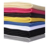 Tissu de grille de haut-parleur 3D respirant 160 x 45/200 cm, résistant à la poussière, triple couche pour réparation de haut-parleurs stéréo, KTV Home Audio (5 bordeaux, 160 x 45 cm, prédécoupé)