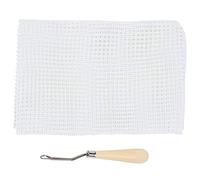 Tissu de maille, tissu blanc par la cour Soccer Fabric Jersey tricot tissus crochet tricot maille tissus pour tapis de tapis(50x50cm)