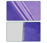 Tissu de pare-soleil pour chariot élévateur - Housse imperméable avec corde de liaison - Matériau en PVC double face - Bleu - 105 x 125 cm