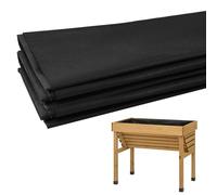 Tissu de paysage - Inserts de parterres surélevés - Inserts pour jardinières - Tapis de jardin en non-tissé pour allées, chemins, fossés et parterres