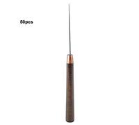 Tissu de poignée en bois awl outil tricot tricot en cuir bricolage 50pcs 16,5 cm