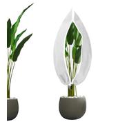 Tissu de protection contre le gel - 200,7 x 180,3 cm - Couverture de protection contre le gel pour l'hiver - Tissu réutilisable avec cordon de serrage pour temps froid - Housse d'arbre pour pots et