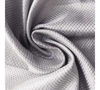 Tissu de Protection EMF, EMI, Blindage RF et RFID Nickel Cuivre Tissu Protection Tissu de Protection RF et RFID Faraday étui Anti RFID Clé Voiture Faraday,silver-5m