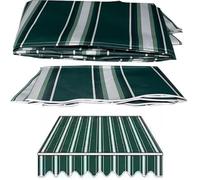 Tissu de protection solaire imperméable et résistant aux UV pour extérieur, 4,5 x 1,5 m, parfait pour terrasse et jardin - Vert
