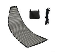 Tissu de rechange en textilène pour balancelle suspendue - Convient pour une utilisation en intérieur et en extérieur - Matériau durable - 64 x 197 x 23 cm (1 pièce avec poches)