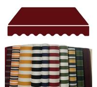 Tissu De Rechange for Auvent De Terrasse Rétractable, Toile D'Auvent Anti-UV Et Imperméable, Extérieur Toile for Store Banne De Jardin(Burgundy,9.8x5ft/3x1.5m)