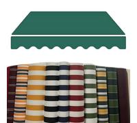 Tissu De Rechange for Auvent De Terrasse Rétractable, Toile D'Auvent Anti-UV Et Imperméable, Extérieur Toile for Store Banne De Jardin(Dark Green,22.9x6.5ft/7x2m)