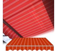 Tissu de rechange haute densité 320 g/m² pour auvents rétractables 2,5 x 2 m en polyester Idéal pour la réparation et la mise à niveau de Balkonn