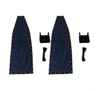 Tissu de rechange pour balancelle à suspendre en textilène, conçu pour durer et s'adapter parfaitement à plusieurs modèles de chaises dans différents paramètres (2 pièces avec poches)