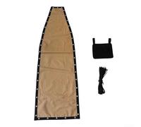 Tissu de rechange pour balancelle de chaise suspendue en textilène, conçu avec un matériau solide pour plus de longévité et de confort, compatible avec différents modèles de chaises (1 pièce avec