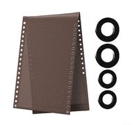 Tissu de rechange pour fauteuil inclinable avec sangle en corde pour chaise gravité et chaise longue - Tissu respirant pour une utilisation en extérieur (marron)