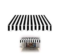 Tissu de rechange rétractable manuel pour auvent, résistant aux UV, matériau durable pour la protection solaire, facile à installer et à entretenir