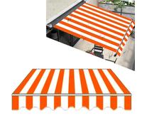 Tissu de rechange rétractable pour auvent - Pare-soleil pour terrasse, cour ou fenêtre