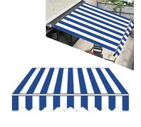 Tissu de rechange rétractable pour auvent - Pare-soleil pour terrasse, cour ou fenêtre