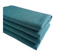 【Tissu de Rembourrage】TinaKim - Imitation Lin pour la Couture et Réparation de Housse de Canapé et Chaise (Bleu 11, 1 Mètre)