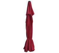 Tissu de Remplacement de Parasol d'Extérieur Anthracite 515 cm Rechange vidaXL