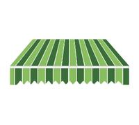 Tissu De Remplacement Pour Auvent Toile D'Auvent Avec Revêtement Hydrofuge Toile Pour Store Banne Couverture D'Auvent Pour Porte Balcon Large Gamme De Couleurs Et De Tailles,(Dim green+green,600x350cm