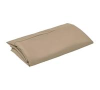 vidaXL Tissu de remplacement pour parasol déporté 313815 350 cm Polyester Taupe