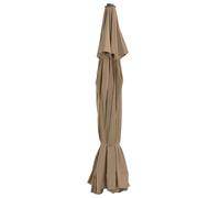Tissu de Remplacement de Parasol d'Extérieur Anthracite 515 cm Rechange vidaXL