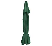 Tissu de Remplacement pour Parasol d'Extérieur Vert 515 cm Rechange vidaXL