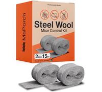 Tissu de remplissage anti-écartement, laine de laiton pour protéger les animaux gênants des trous, des tuyaux, des fissures murales, des aérations dans le jardin, la maison, le garage