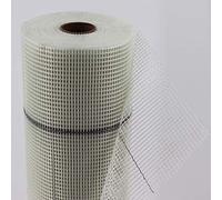 Tissu de renfort Aquagart rouleau 1 m de large I tissu plâtre ETICS tissu fibre de verre 165 g/m² I tissu renfort extérieur I isolation façade I tissu support plâtre maille 4x4 mm (250m²)