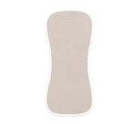 Tissu de rots confortable pour bébé Tissu de dentition respirant en coton Coussin d'épaule confortable pour nouveau-nés Serviette de visage Bavoir de dentition de toilette en coton de en de