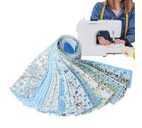 Tissu de rouleau de gelée - 50x6,5 cm, tissu imprimé de quilting en coton | 40 paquets de bandes pré-coupes pour l'élaboration, matelassée, sacs, vêtements, robes, coussinets de coussin, nappe