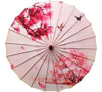 Tissu De Soie Parapluie Classique Japonais Papier D'huile Peinte Parapluie Traditionnelle Chinoise