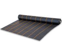 Tissu de sol film de désherbage 90g/qm dans diff. Tailles 1,6 x 100m