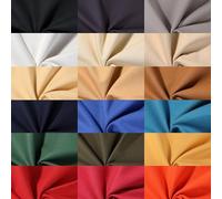 Tissu de toile 100% coton, 16 onces lourdes 19 couleurs discrètes subtiles pour la décoration intérieure et la tapisserie d'ameublement légère. Neotrims UK. Khaki, 1 meter