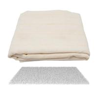 Tissu de touffetage de tapis - Tissu de surdimensionné, lignes directrices, matériau de moine en mélange de coton de conception de ligne jaune | Parfait pour les tapis à aiguilles DIY, les pro