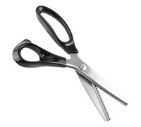 Tissu décoratif triangle bord binking cisaillement ciseaux Clipper 3 5 7 mm Blades en acier inoxydable Triangle ronde pour artisanat 23 cm 23 cm (4 mm)
