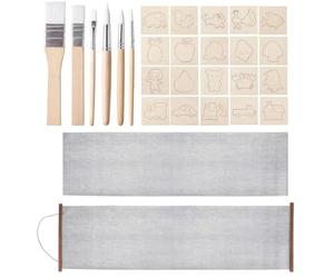 Tissu d'écriture à l'eau Réutilisable Éducatif Portable Grand Format Sans | Toile à Dessin pour et Adultes pour École Salle de Classe Maison Bureau Parc Camping Atelier