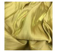 Tissu dégradé de soie brillant, vêtements brillants, robe holographique en polyester, irisé scintillant luxe Pour Robes De Mariée, Confection, Bricolage, Nappe(Color 10,10yard)