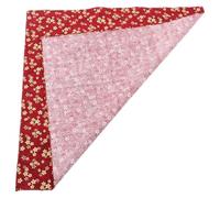 Tissu D'emballage pour Boîte Présent Japonaise 70cm Rouge Présent Rentrée | Coton Réutilisable, Motif Floral Inspiré du Japon, pour Petites Corbeilles et Usage Déjeuner